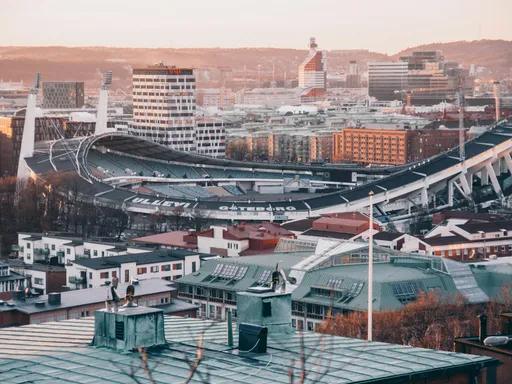 Vy över Västra Götaland