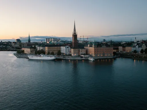 Vy över Stockholm