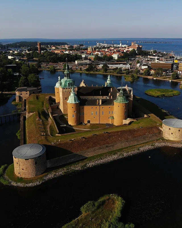 Vy över Kalmar