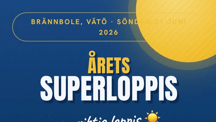 Vätö superloppis 21 juni 2026 – Vätö