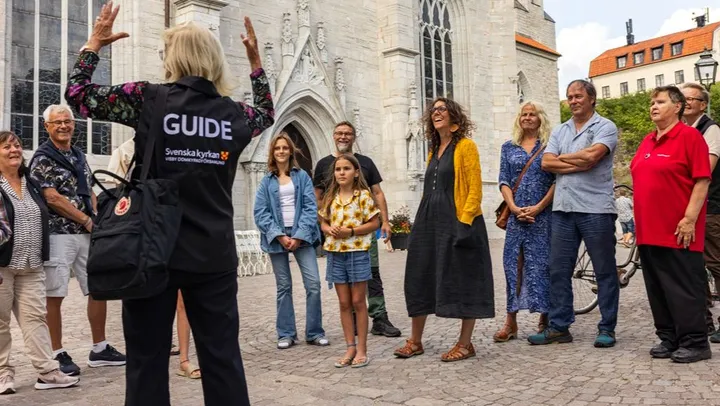 Guidad visning av domkyrkans vind - Visby Domkyrka – VISBY