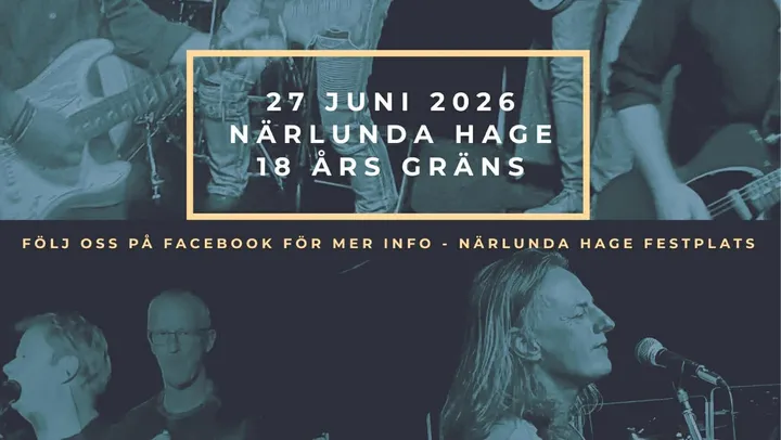 Närlunda Hage - On The Rocks spelar! – Undenäs