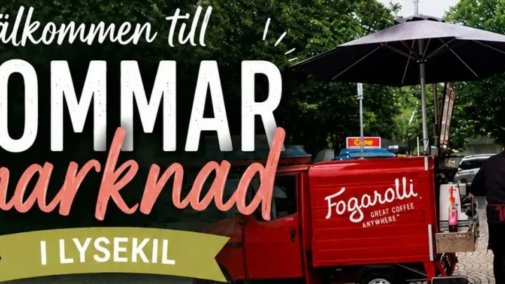 Mysig sommarmarknad – Lysekil