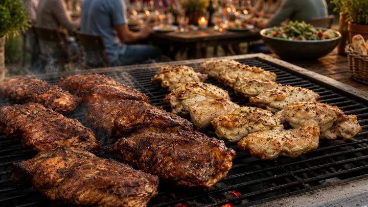 Grillkvällar med trubadur på Golfen – Skövde