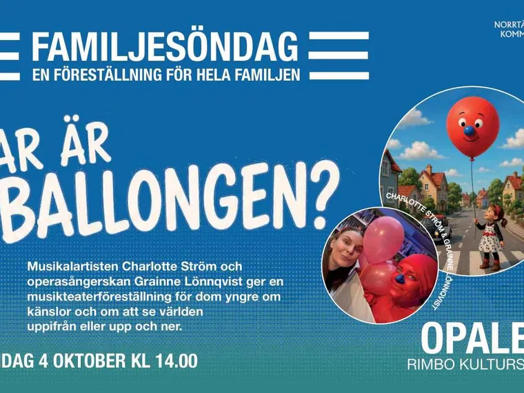 Var är ballongen?  – Rimbo