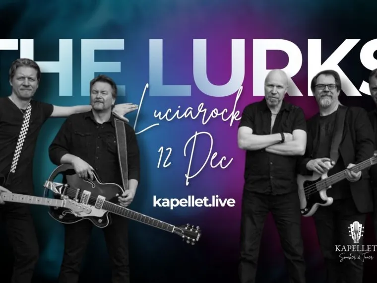 Luciarock med The Lurks – årets julfest på kapellet – Norrtälje